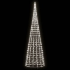 hideg fehér LED karácsonyfa zászlórúdra 3000 LED 800 cm
