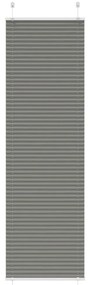 pliszírozott redőny antracit 65x200 cm szövetszélesség 64,4 cm