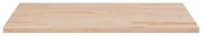 4 db tömör fenyőfa téglalap alakú asztallap 100 x 50 x 2,5 cm