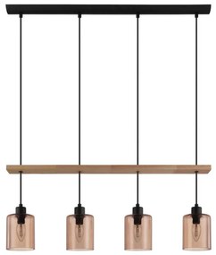 Eglo 43368 - Csillár zsinóron COOLMONT 4xE14/40W/230V