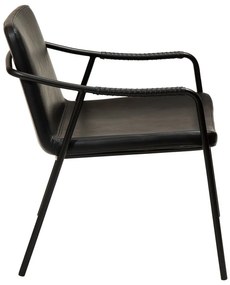 Boto fekete bőrutánzat fotel - DAN-FORM Denmark