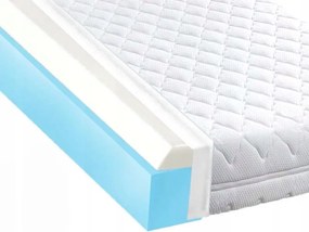 90X190 Légáteresztő, Antiallergén Visco II Matrac 31CM