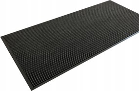 Lábtörlő Ajtó Alátét Szőnyeg Szürke Fekete Tango Csíkok 60x90 cm