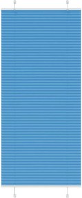 vidaXL pliszírozott redőny kék 95x200 cm Szövetszélesség 94,4 cm