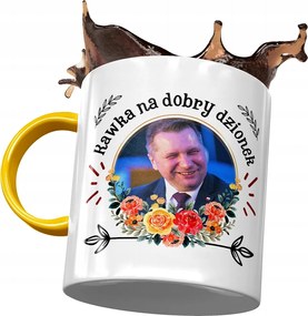 Sárga-fekete Pis Bögre Ajándék Nyomtatott Fotóval