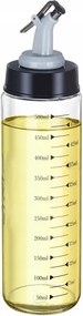 Olívaolajos üvegpalack 550 ml-es skálával