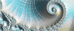 Egy texturált spirál képe (120x50 cm)