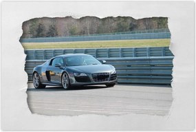 60x40-es Audi poszter akcióban Fura Auto