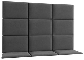 Kárpitozott panel 12 db. Quadra 180x120 cm (sötétszürke). 1051993
