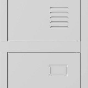 BHP munkaruhaszekrény szürke: BARTEK 2 Plus