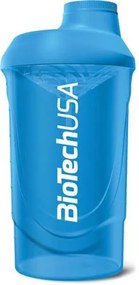 Keverőpalack, 600ml, BIOTECH USA Wave Shaker, kék (KHEBIOUSA88)