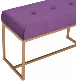 lila bársonypad 80 cm