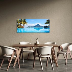 Kép - Pálmafák és strandok (120x50 cm)