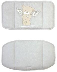 Szürke etetőszék huzat Heartbreakerbär – Roba