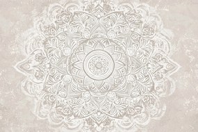 Fotótapéta Flizelina Grafika Mandala Rozetta Harmónia Boho 416x254 ragasztó