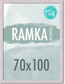 Képkeret 70x100 B1 Képkeret Poszter Képkeret púder lila