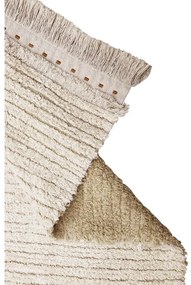 Bézs pamut szőnyeg 140x200 cm Duetto Sage – Lorena Canals