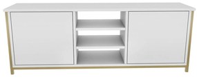 TV asztal Otosello (arany + fehér). 1107349