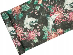 Színes tapéta Daru fekete háttér