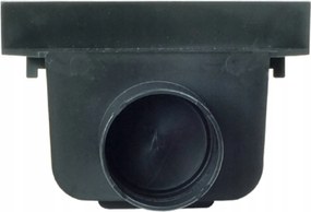 Jobb oldali zárókupak Ø50 Max-drain Basic 1000x98 lineáris vízelvezetési lefolyó