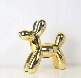 Arany Figura Nagy, Lufi Kutya Alakú 40X40X15