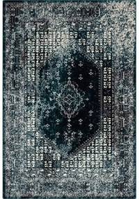 Petróleumkék gyapjú szőnyeg 200x300 cm Eve – Agnella