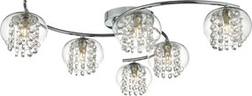 Dar Lighting ELMA ELM6450 Plafonlámpa 6x40W/G9