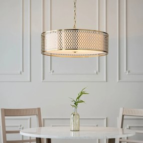 Endon glamour modern függeszték cordero fehér arany matt üveg end101569