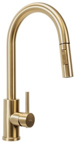 Konyhai csaptelep Rea Fresh brush gold