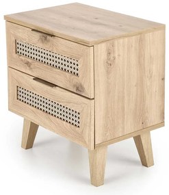 Rustico éjjeliszekrény, artisan tölgy
