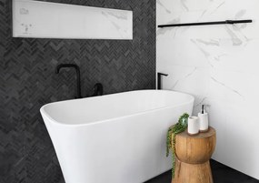 BISK Erga Kido, álló WC kefe, fehér-barna, ERG-08406