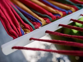 Színes függőágy HAMAK 2 személy részére 190x150 cm