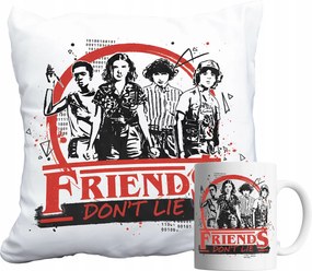 Bögre És Párna Szett Stranger Things Demogorgon Friends Dont Lie +név
