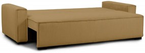 Mustár kinyitható háromüléses kanapé SMART