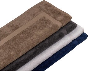 Fürdőszobaszőnyeg 50x70 Vastag 600g Puha Nedvszívó Pamut 100% Grafit