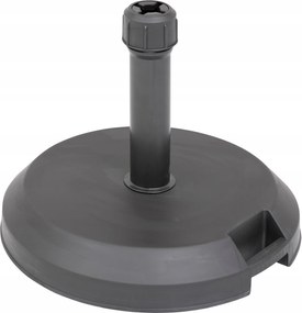 Beton Alap Kerti Napernyőkhöz Fogantyúval Fekete 47 x 38 CM