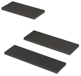 Fali polc Leila - Anthracite