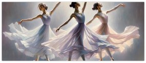 Kép - Három balerina (120x50 cm)