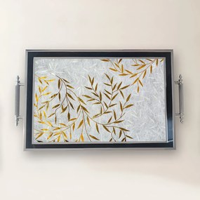 Üveg tálca, 38×24 cm – TPG9866