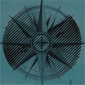 Flizelin tapéta Flizelin Fali Prémium Tengeri iránytű 250x250 Ragasztó