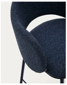 Sötétkék bárszék (ülésmagasság 65 cm) Maina – Kave Home