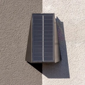 Brilagi - LED Napelemes fali lámpa PYRAMID LED/2W/3,2V 1300 mAh IP54