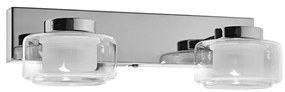 Ledvance-LED Fürdőszobai fali lámpa ORBIS FLAME 2xLED/5,5W/230V IP44 króm 4099854276217