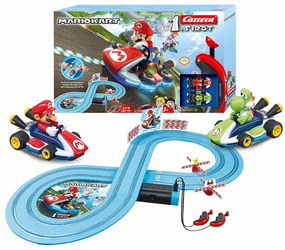 Autópálya Carrera FIRST Nintendo Mario Kart™- Mario and Yoshi 2,4 m