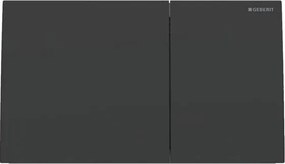 Geberit 115.622.14.1 - Sigma70 nyomólap 25x14,6 cm matt fekete