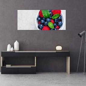 Kép - tál erdei gyümölccsel (120x50 cm)