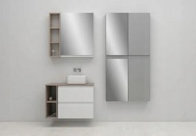 Cersanit - Moduo akasztós szekrény 40cm, fehér, K116-018