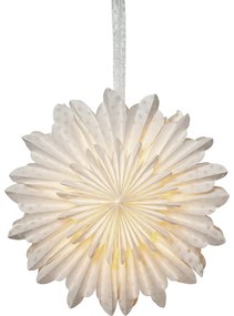 Fehér fénydekoráció karácsonyi mintával Cloud – Star Trading