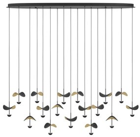 Eglo 390343 - LED Dimmelhető csillár zsinóron DRACERA 17xLED/2,3W/230V 3000K