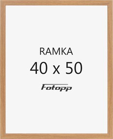 Képkeret 40x50cm Bronz fotókeret